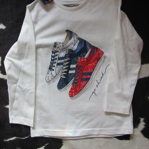 MAYORAL PREMIUM CLOTHES GIRLS LONG SLEEVE SHIRT - Picture 8 of 9